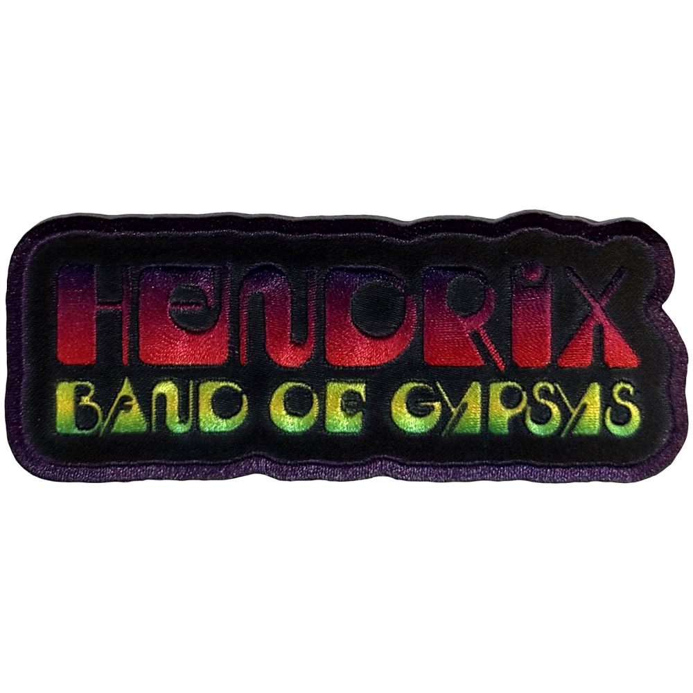 Jimi Hendrix - Band Of Gypsys Patch - Schwarz/Mehrfarben